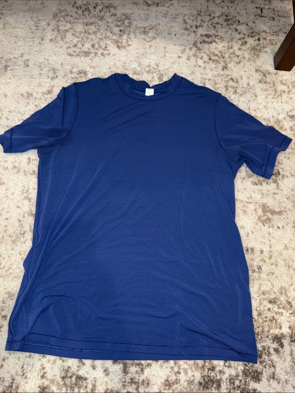 lululemon athletica Short Sleeve Crew Tee - Navy Blue